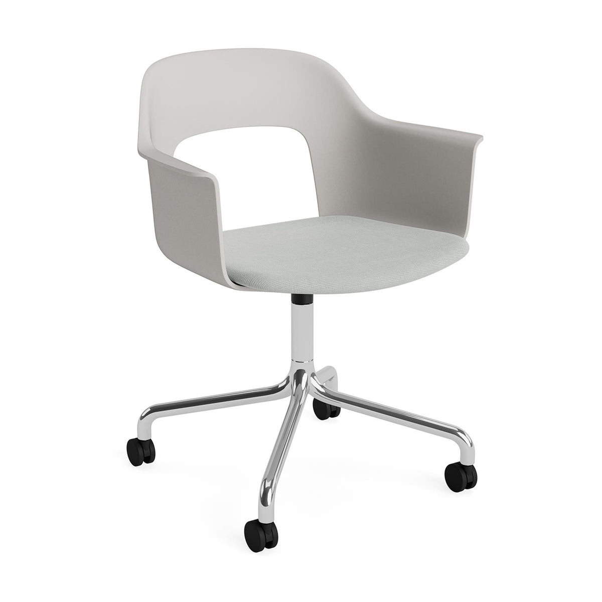 HAY Layout Armchair 263 with 4 Star Swivel Wheel Base