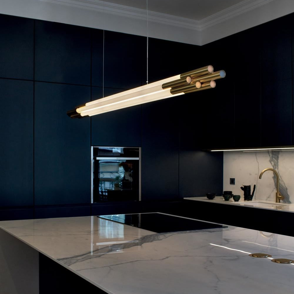DCW Editions Org Horizontal Linear Pendant Light