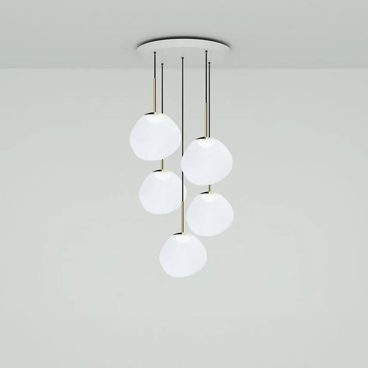 Tom Dixon Melt Round LED Pendant Light System