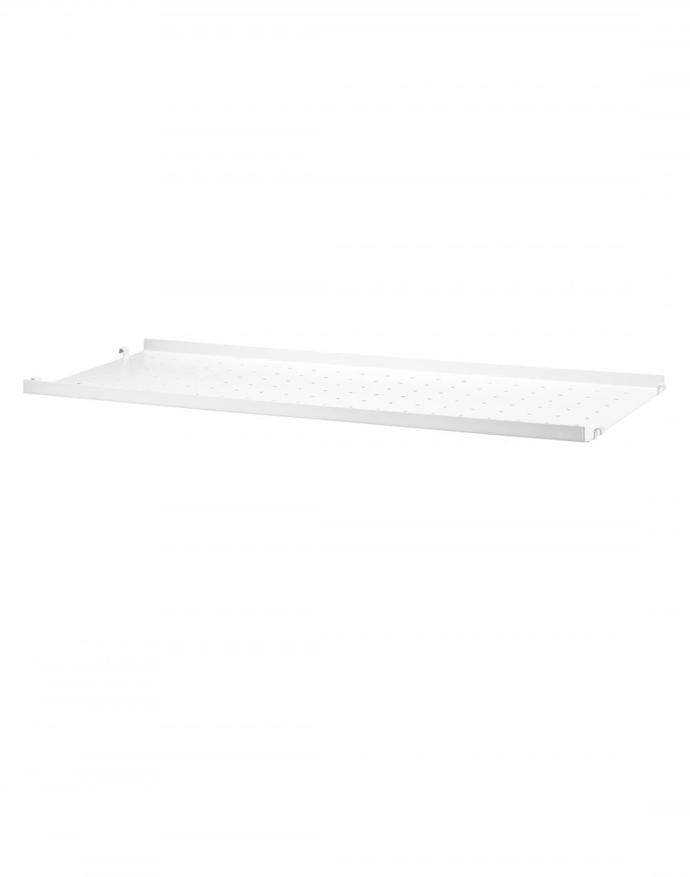 String Furniture String Metal Shelf with Low Edge