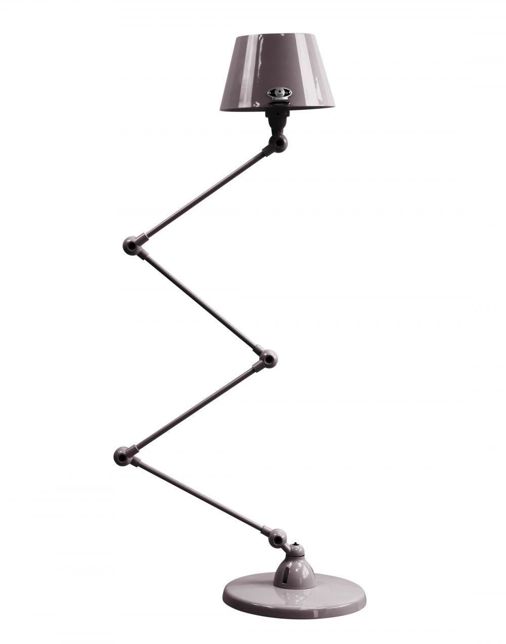 Jielde Aicler Zigzag 4 Arm Desk Or Floor Lamp, Straight Shade - Gloss