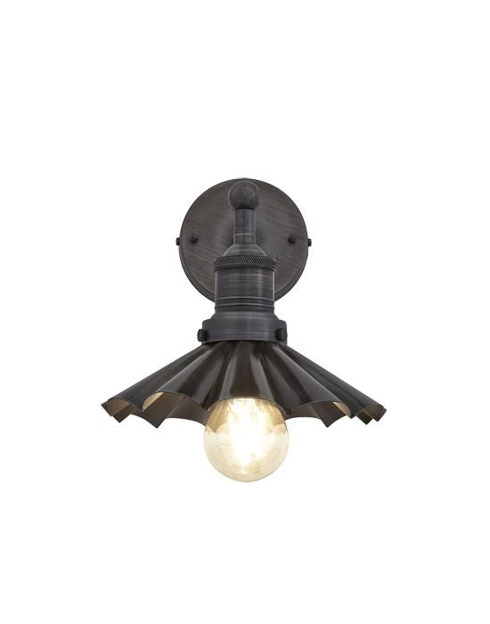 Industville Brooklyn Vintage Antique Sconce Wall Light - Umbrella