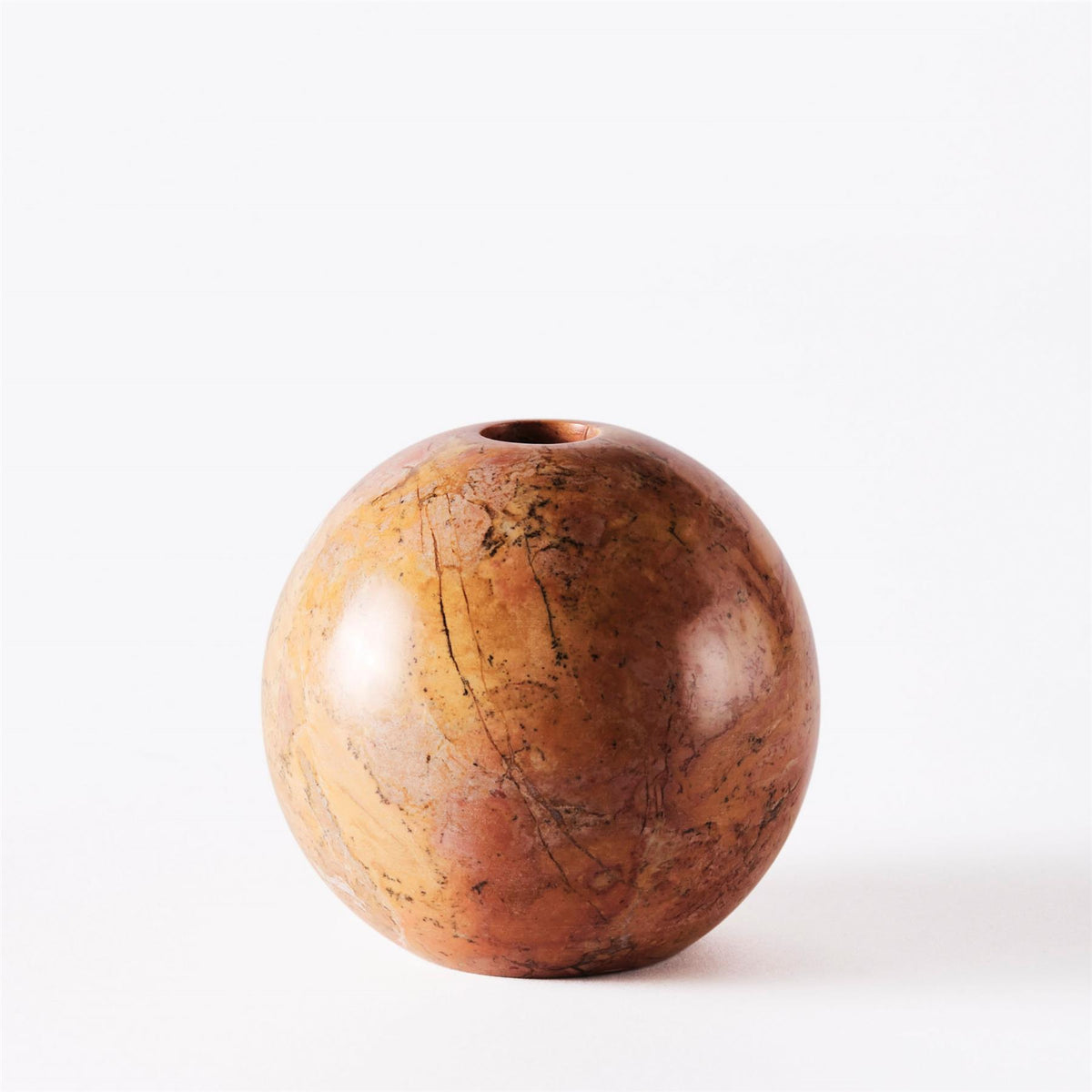 Dusty Deco Sphere Candle Holder