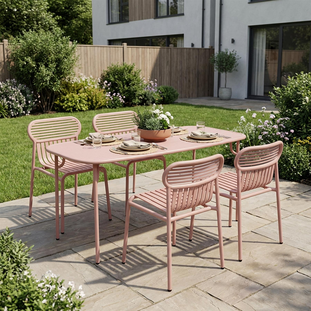 Petite Friture Week-End Garden Dining Set - Medium - Curated by Holloways of Ludlow