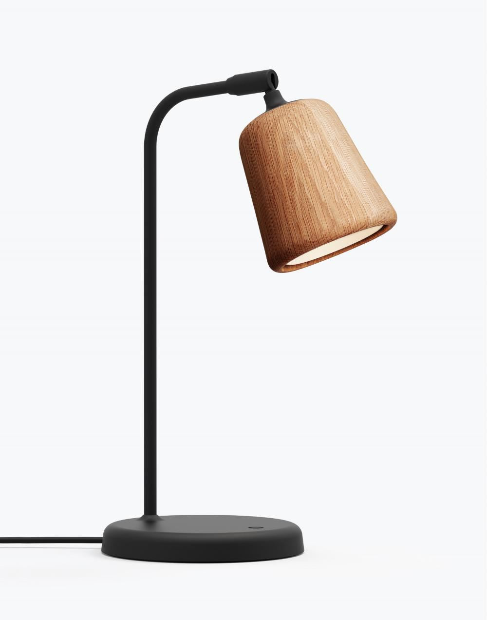 Material table lamp