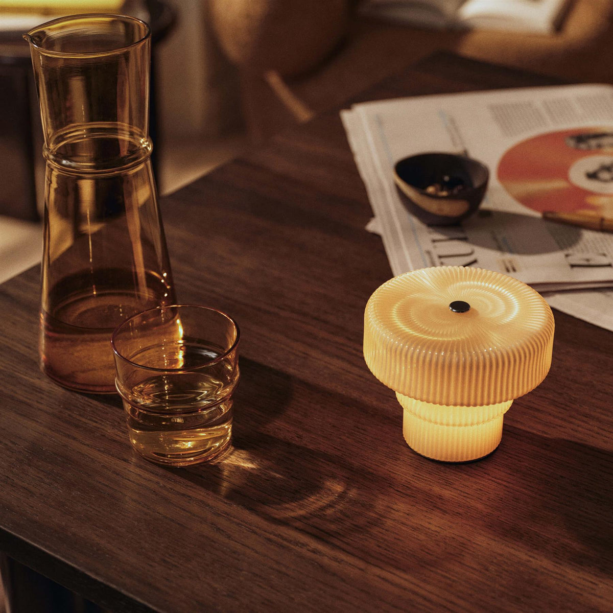 Ferm Living Ripple Portable Lamp