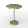 Outlet Tom Dixon Groove Outdoor Small Round Table - Moss
