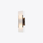 Pure White Lines Mosman Bronze Linear Wall Sconce