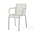 Outlet HAY Palissade Garden Furniture Armchair - Sky Grey