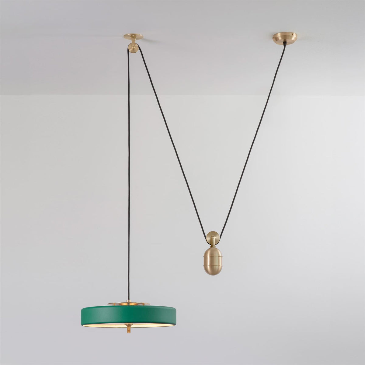 Bert Frank Revolve Rise And Fall Pendant Light