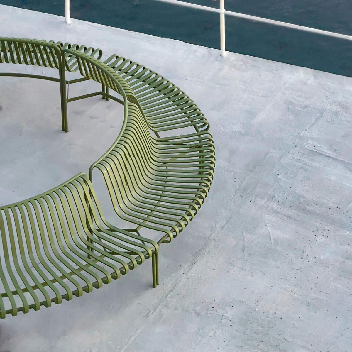 HAY Palissade Garden Park Dining Bench - Out Out