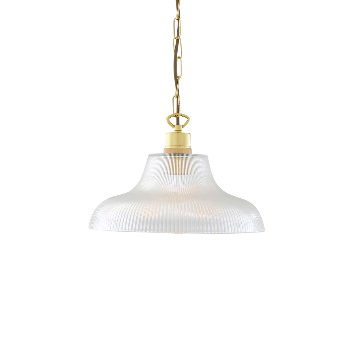 Mullan Lighting London Prismatic Railway Glass Pendant Light