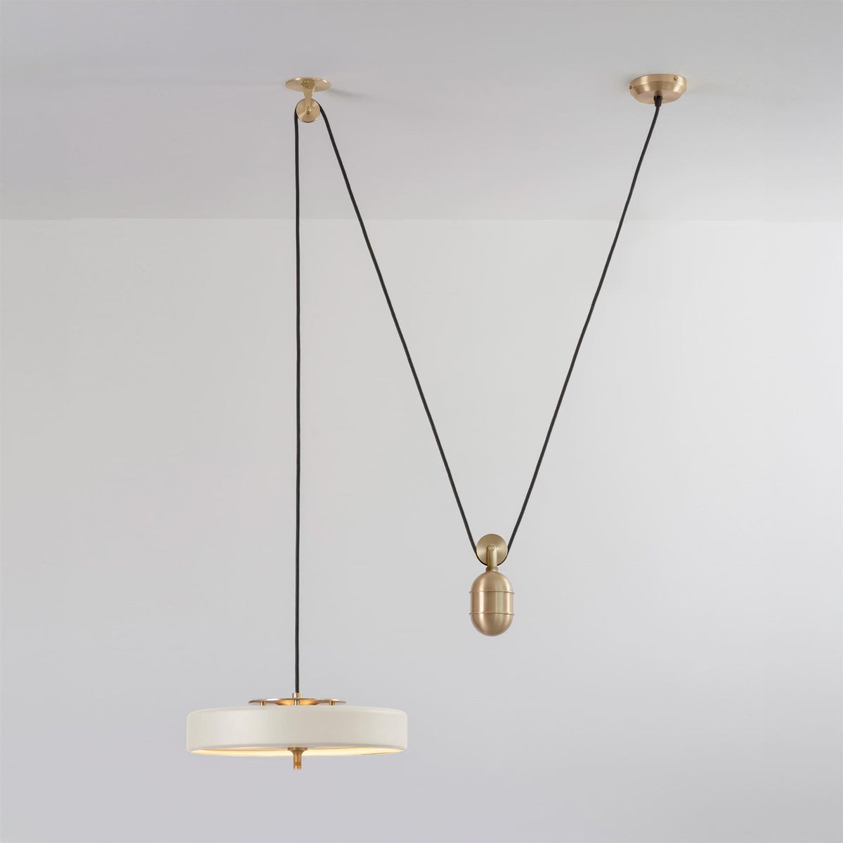 Bert Frank Revolve Rise And Fall Pendant Light