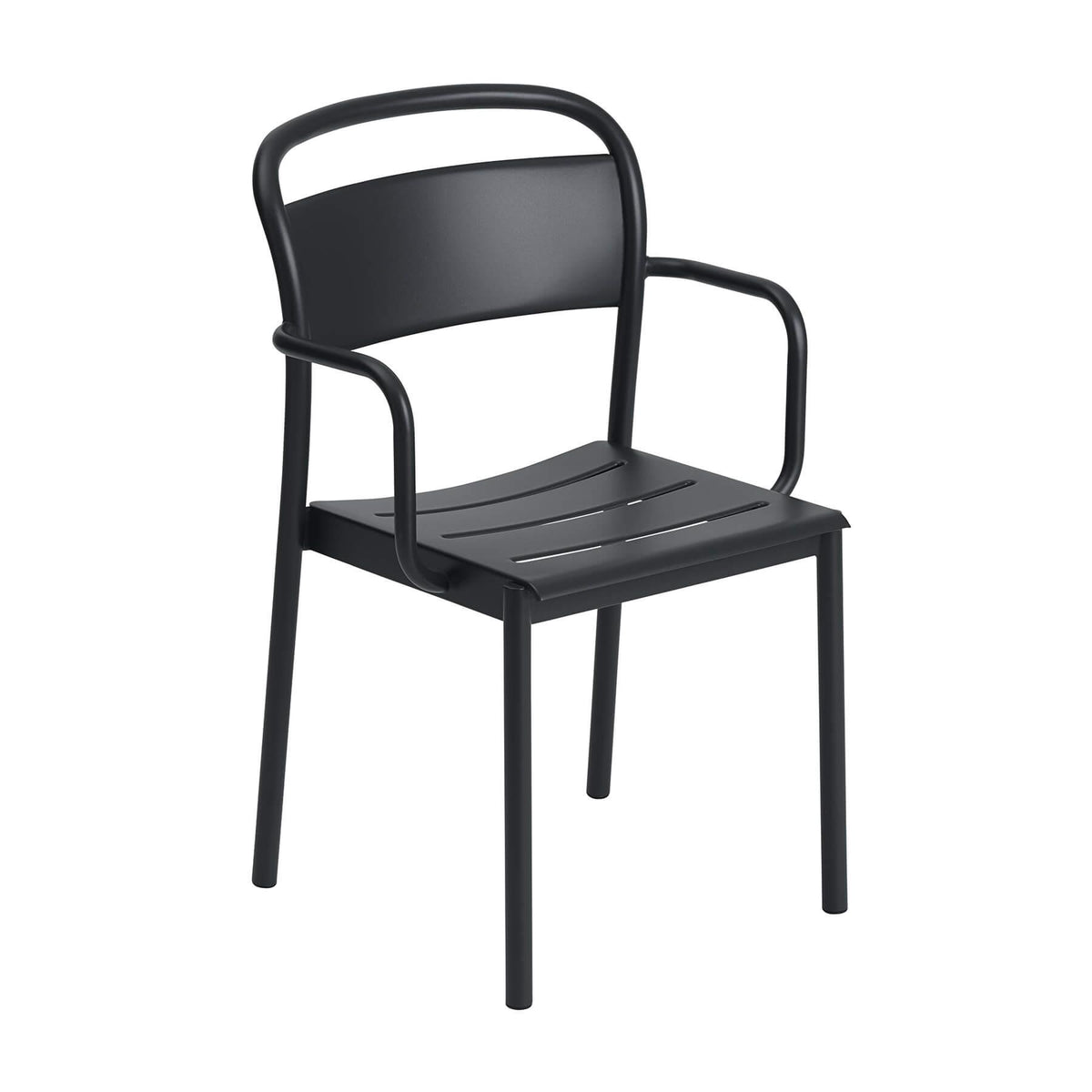 Muuto Linear Steel Side Garden Armchair