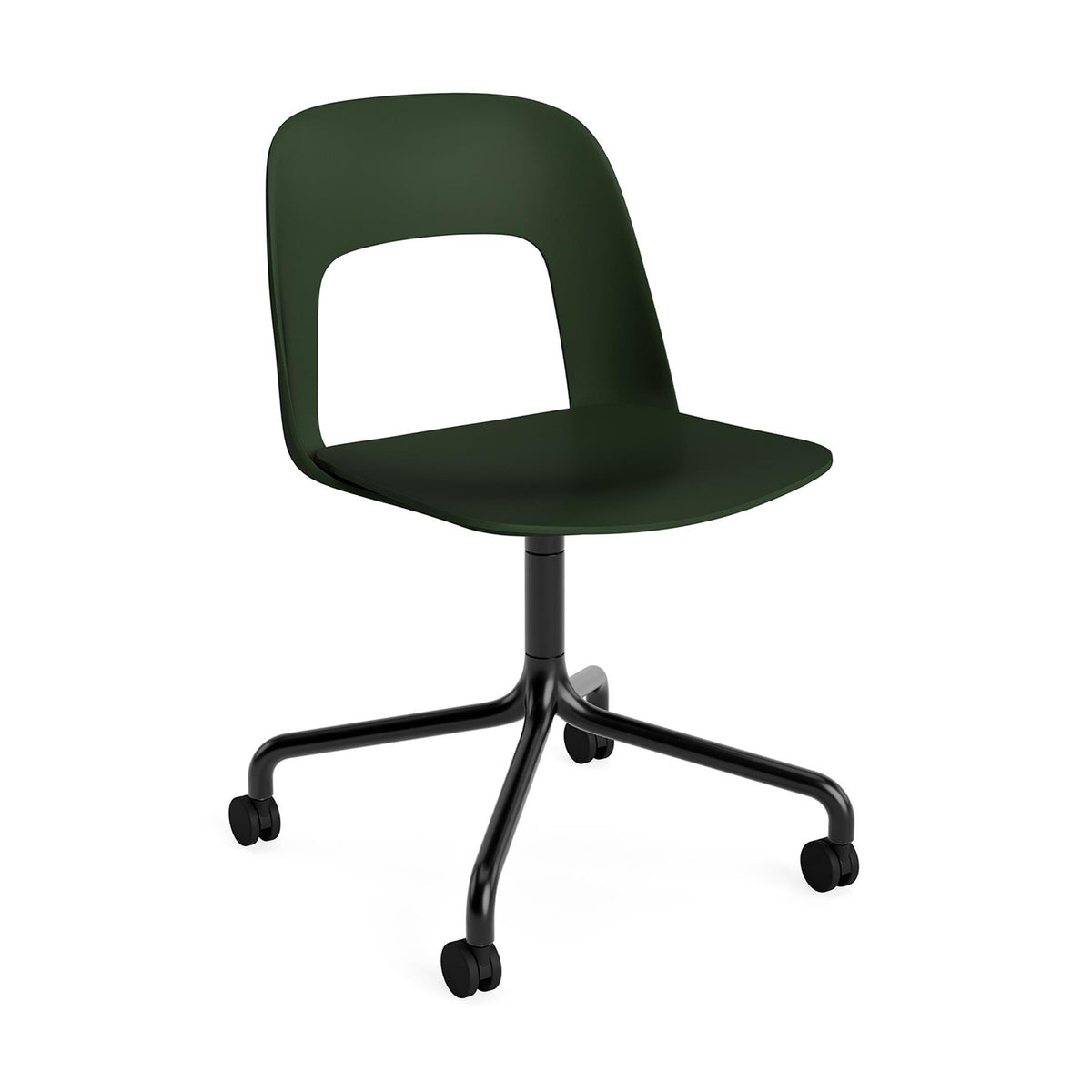 HAY Layout Chair 161 with 4 Star Swivel Wheel Base