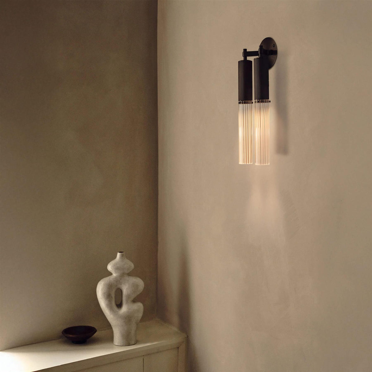 J. Adams Flume Double Wall Light