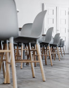 Normann Copenhagen Form Chair with Wooden Legs