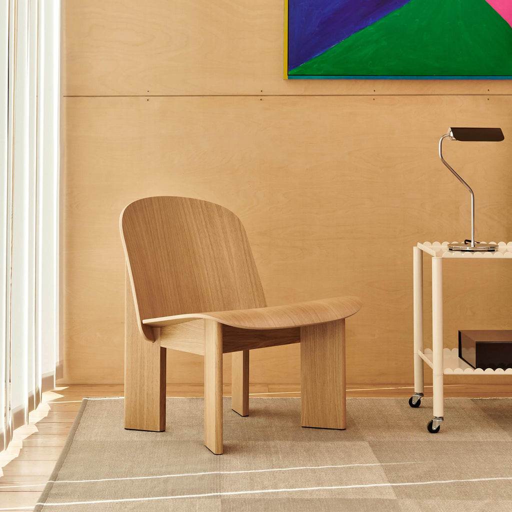 HAY Chisel Lounge Chair Unupholstered