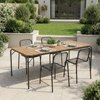 Normann Copenhagen Vig Garden Dining Set - Medium - Curated by Holloways of Ludlow