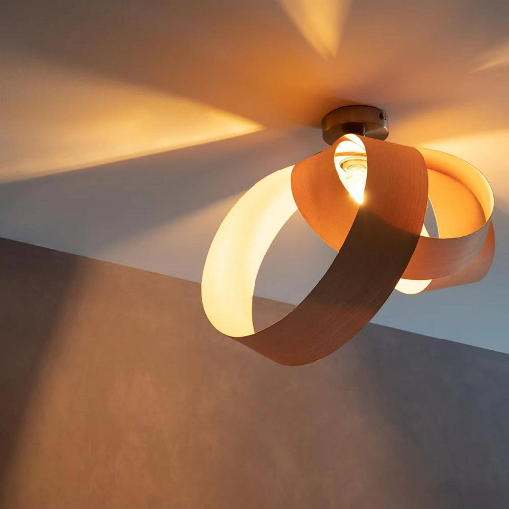 Tom Raffield Verso Flush Ceiling Light