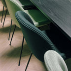 GUBI Beetle Fully Upholstered Dining Chair Bundle Set