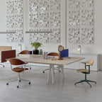 Vitra Mynt Studio Chair with 4 Star Base
