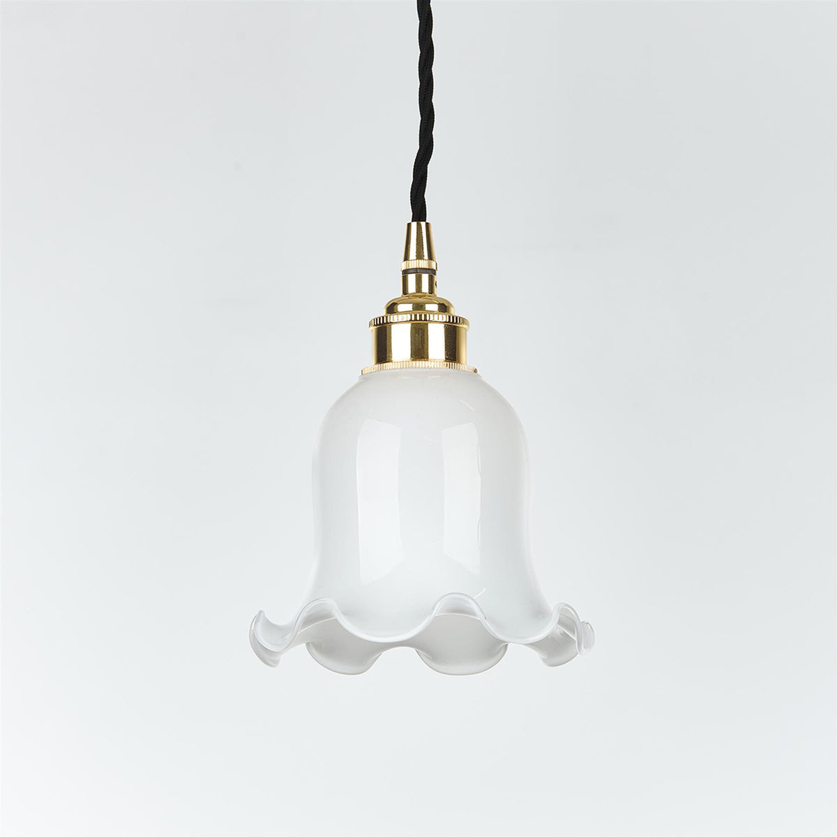 Old School Electric Tulip Pendant Light