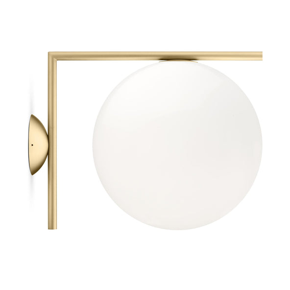 Ex-Display (Wimbledon Store) Flos IC Wall & Ceiling Light - Brass / Large