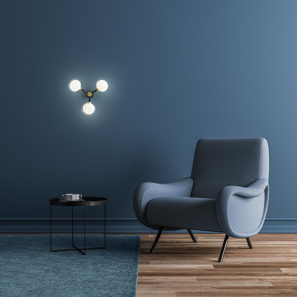 Nabila wall / ceiling lamp - 3 shades