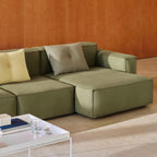 HAY Mags Soft 3+ Seater Sofa Low Armrest with Removable Cover Combination 4 Right