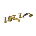 Lefroy Brooks Mackintosh Five Hole Bath Set with Diverter & Pull Out Shower MH1260
