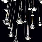 Rain pendant light - single