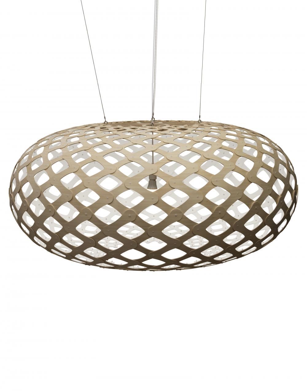 David Trubridge Kina Pendant Light Coloured - 1 Side