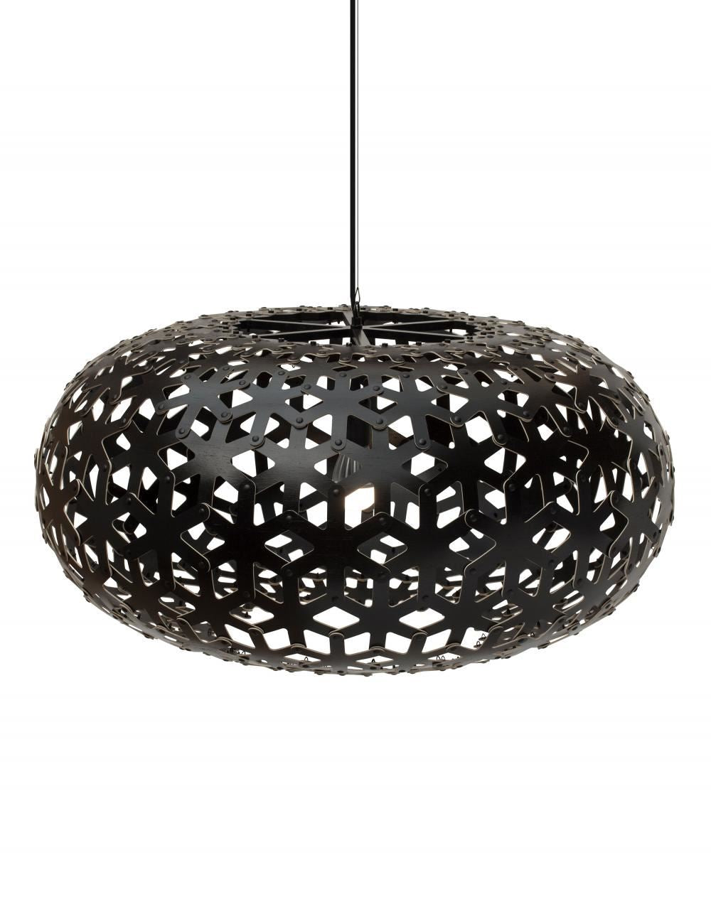 David Trubridge Snowflake Pendant Light Coloured - 2 Sides