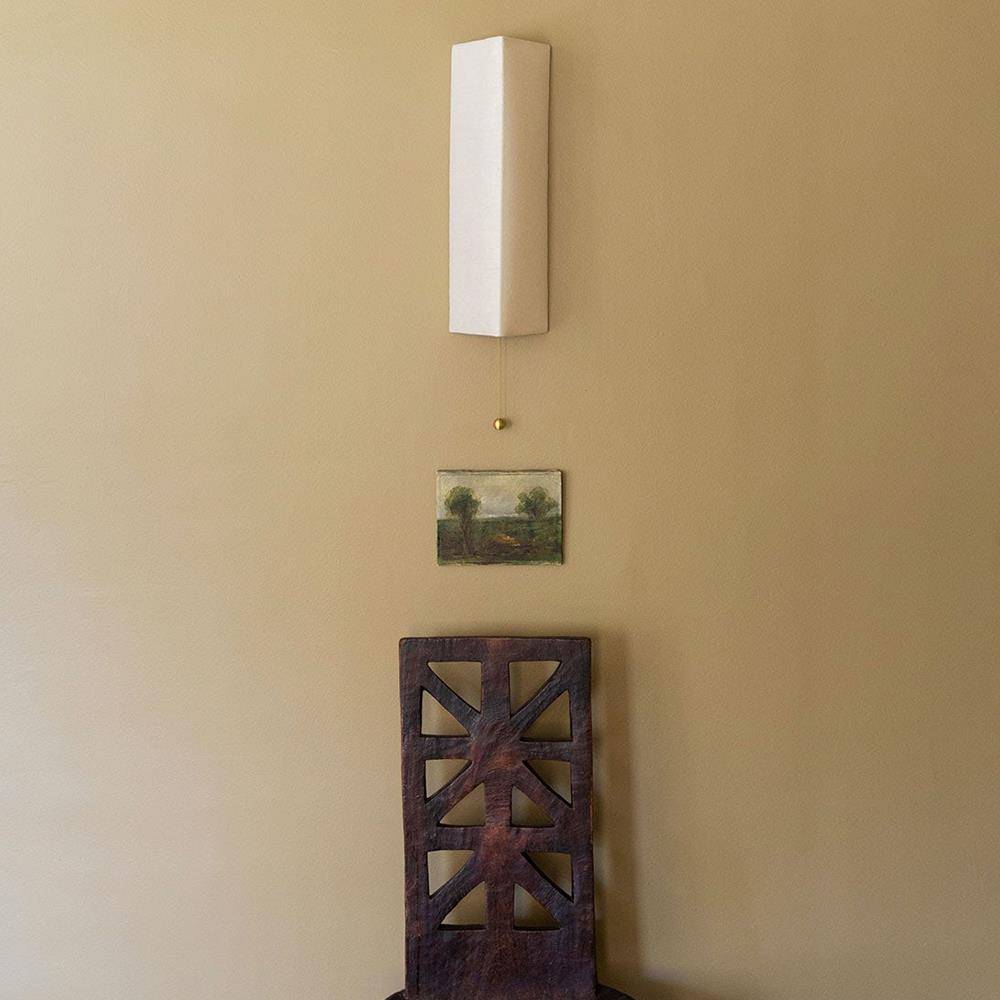 Shaded wall light