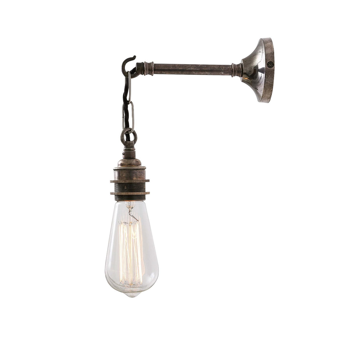 Mullan Lighting Prei Industrial Bare Bulb Wall Light