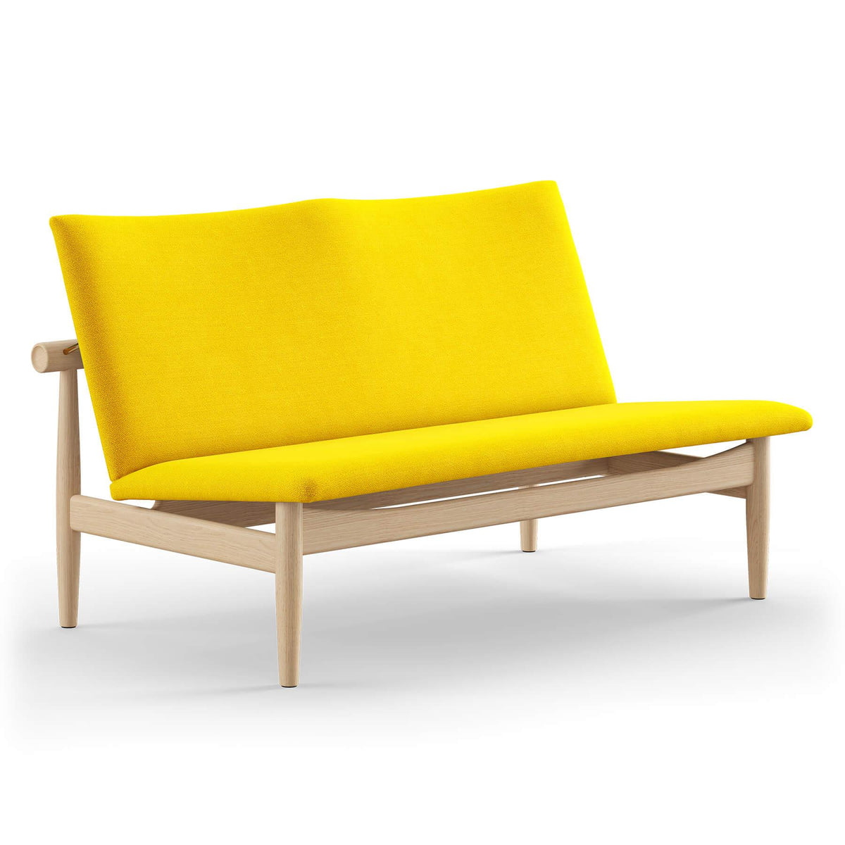 Finn Juhl The Japan 2 Seater Sofa in Clear Oiled Oak