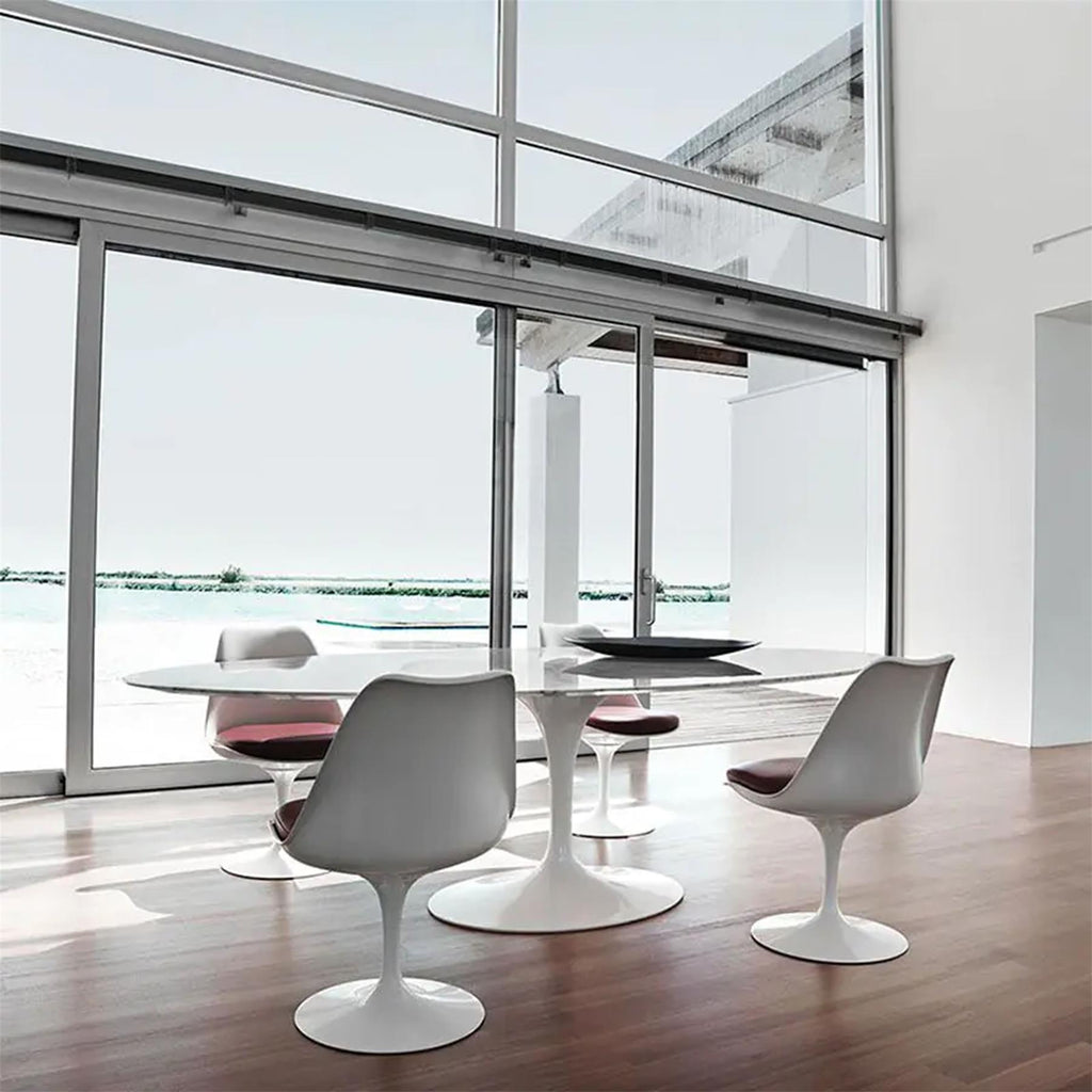 Knoll Saarinen Tulip Dining Chair with Seat Pad