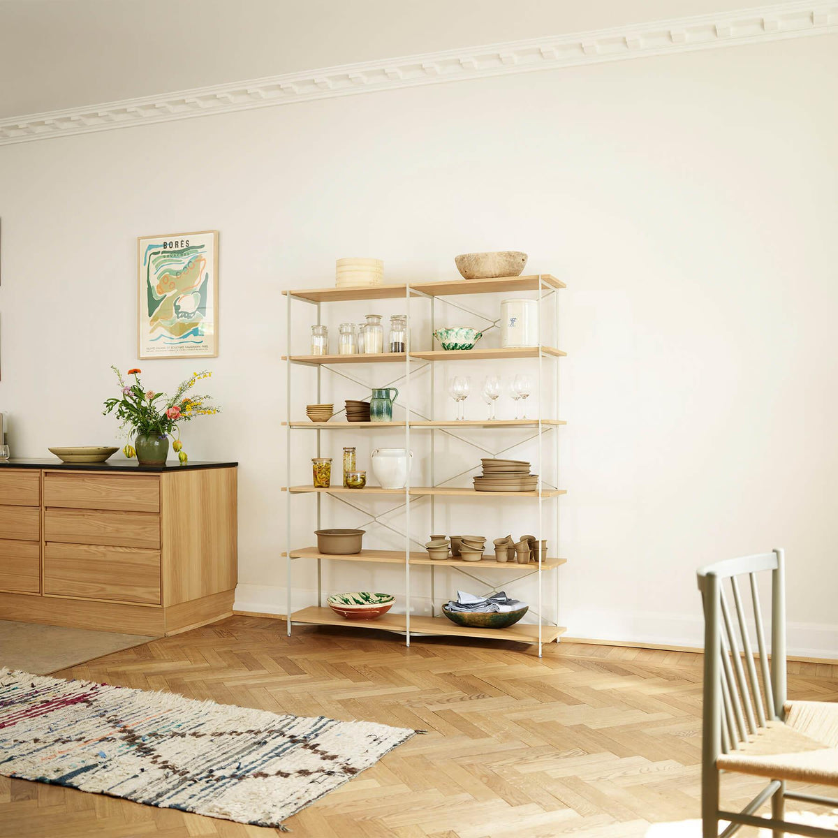FDB Mobler A91 Nordhavn Shelves