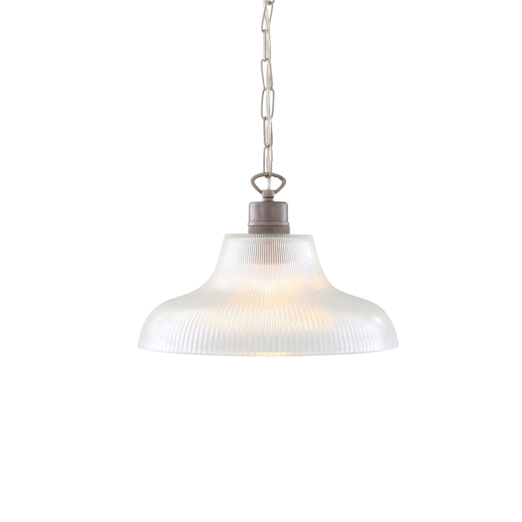 Mullan Lighting London Prismatic Railway Glass Pendant Light