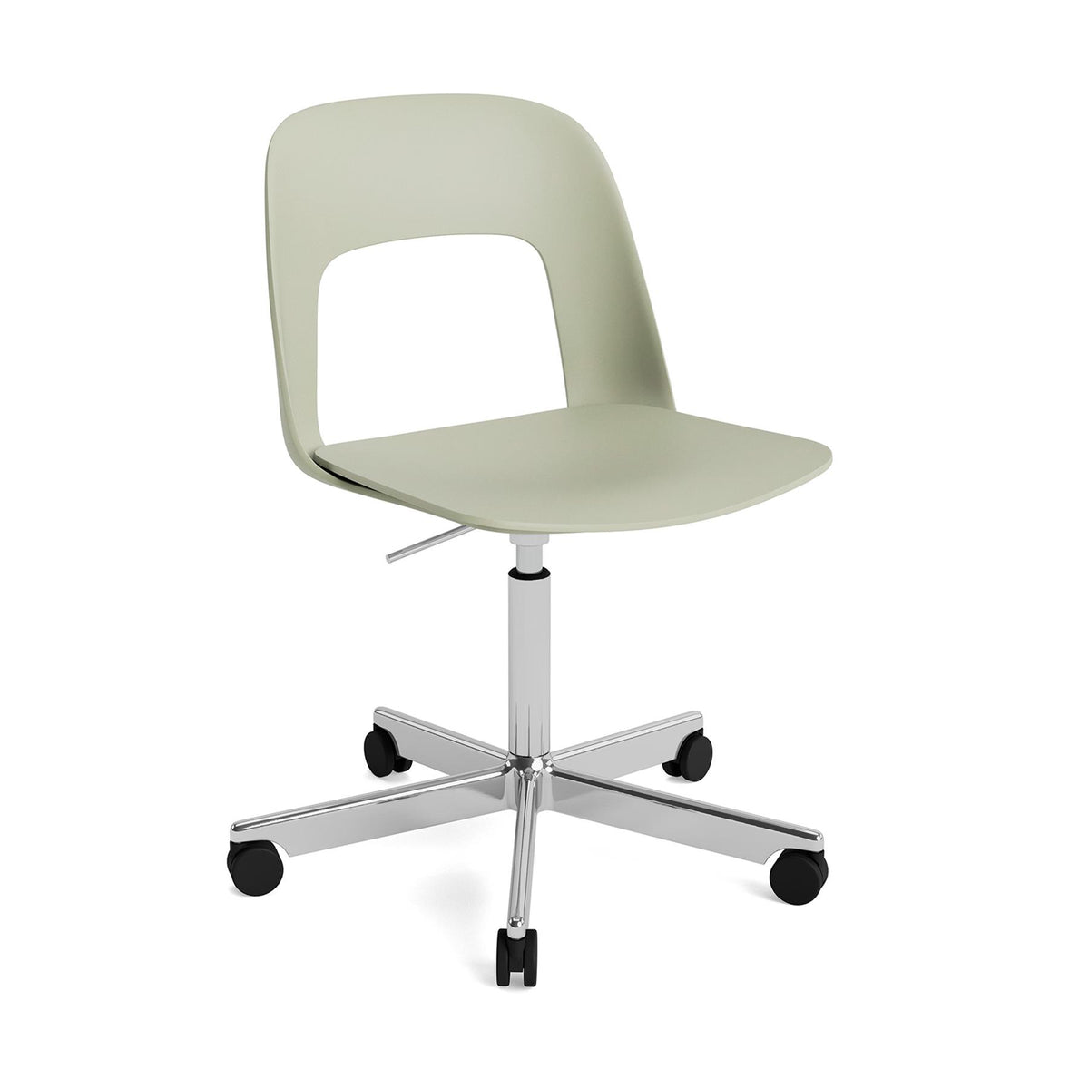 HAY Layout Chair 141 with 5 Star Swivel Wheel Base and Gas Lift