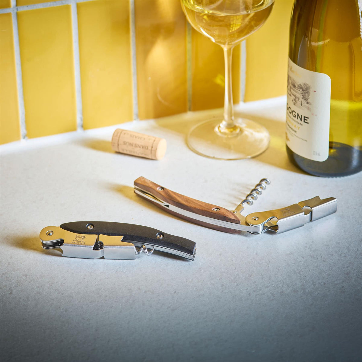 Peugeot Malbec Sommelier Double Lever Corkscrew