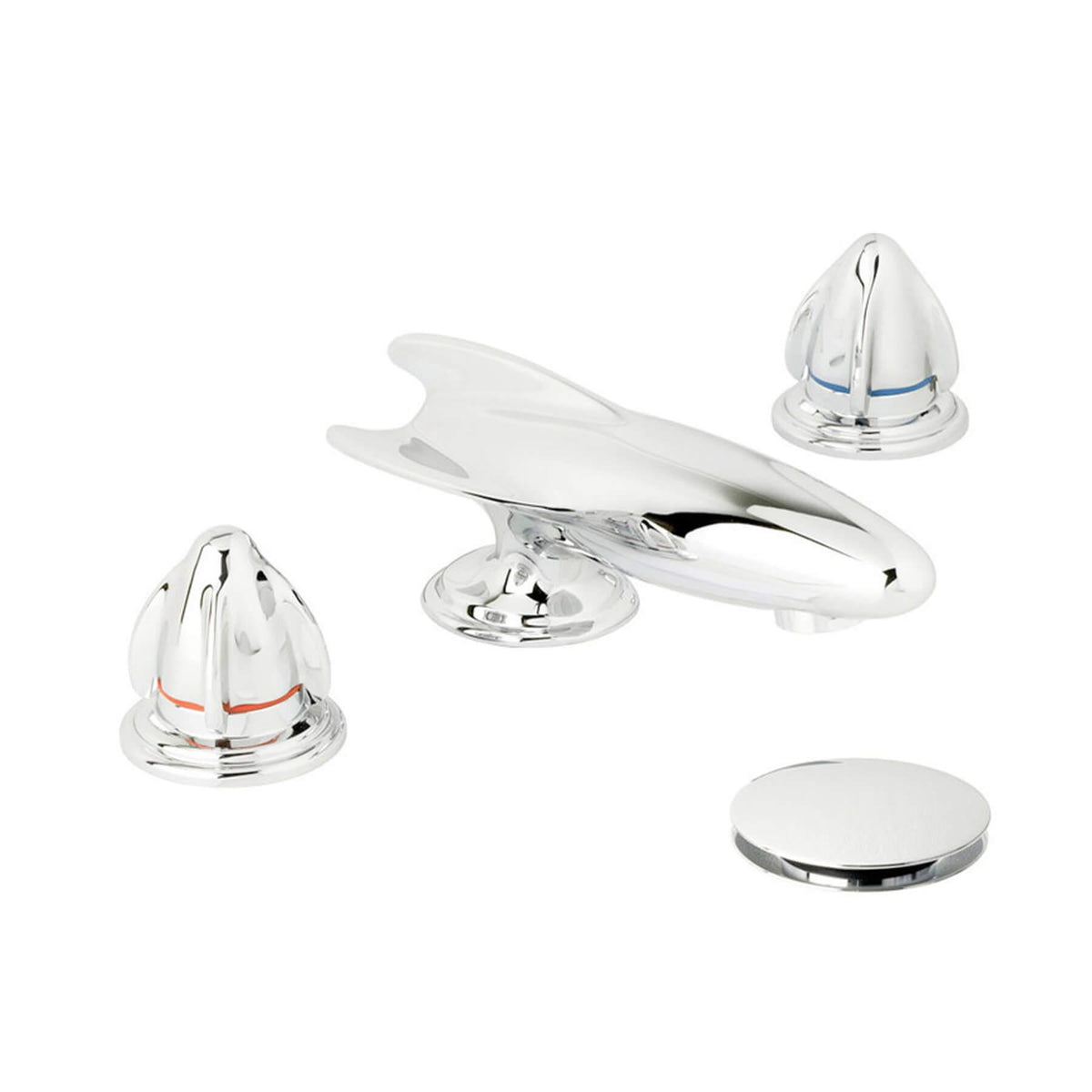 Lefroy Brooks Belle Aire Basin Mixer with Click-Up Waste RH1236