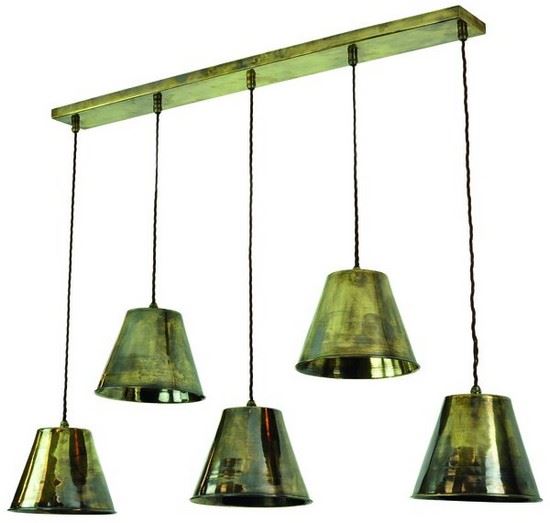 Limehouse Map Room Multiple Pendant Light