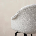 GUBI Bat Dining Chair, Full Upholstery and Plastic Legs