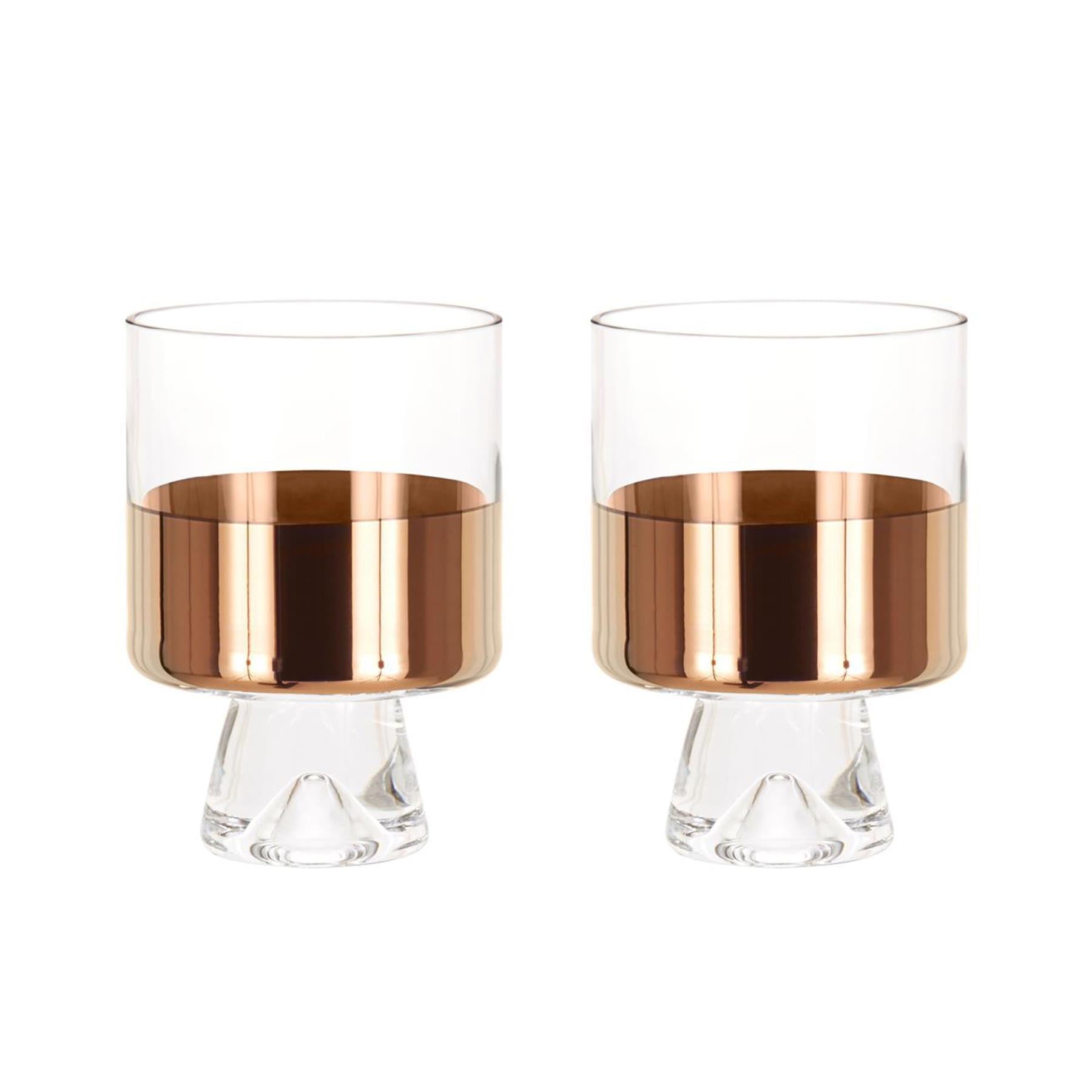 Tom Dixon Tank Low Ball Glasses, Set of 2