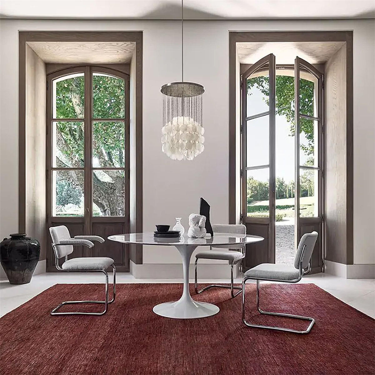 Knoll Cesca Dining Armchair - Upholstered