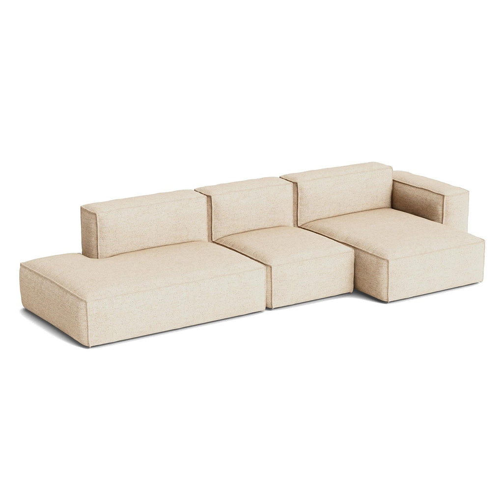 HAY Mags Soft 3+ Seater Sofa Low Armrest with Removable Cover Combination 4 Right