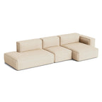 HAY Mags Soft 3+ Seater Sofa Low Armrest with Removable Cover Combination 4 Right