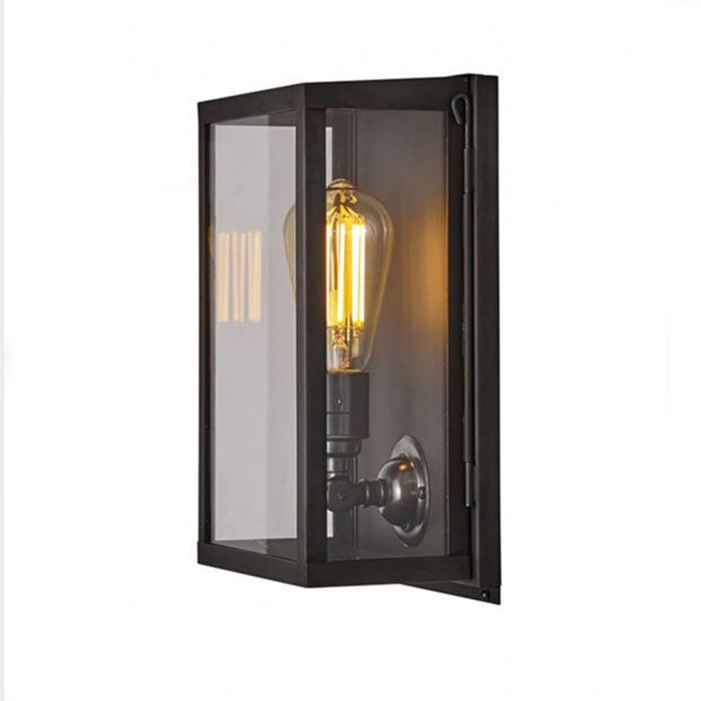 Davey Lighting Box Wall Light, Exterior Glazing